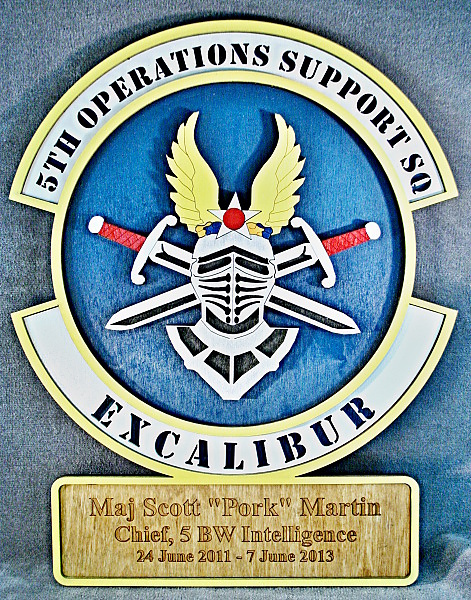 5th OSS Excalibur with Nameplate